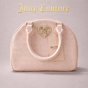 ✨ JUICY COUTURE Flawless Dome Satchel | Soft Blush Pink | NWT | MSRP $89 ✨